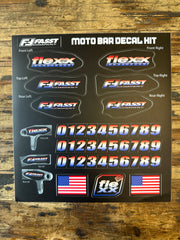 Flexx Handlebar Sticker Sheets